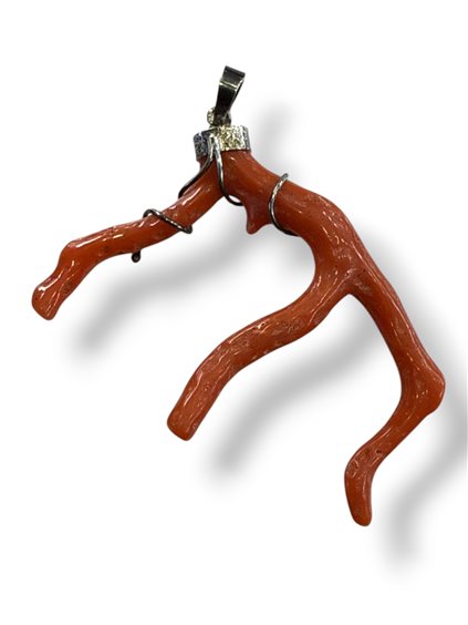 Pendant Mandile 1922 Woman Coralli in Silver Corallo 2MCIC26 - 2MCIC26